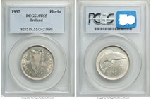 Free State Florin 1937 AU55 PCGS, KM7. One of the more scarce dates for type. Lustrous and virtually untoned. 

HID09801242017