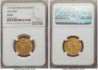 Holland. Provincial gold Ducat 1770 XF45 NGC, KM12.3, Fr-250.

HID09801242017