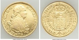 Charles IV gold 2 Escudos 1808 M-AI VF (Cleaned), Madrid mint, KM435.1. 22.1mm. 6.70gm. 

HID09801242017