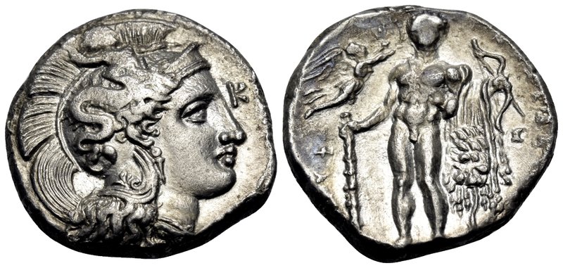 LUCANIA. Herakleia. Circa 330/25-281 BC. Didrachm or nomos (Silver, 20 mm, 7.73 ...