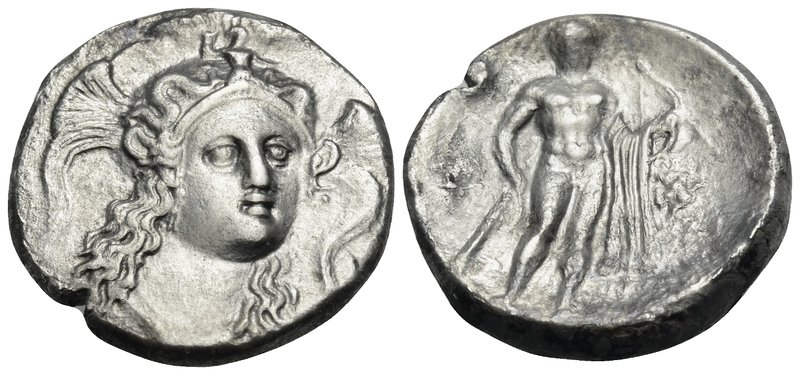 LUCANIA. Herakleia. Circa 281-278 BC. Nomos (Silver, 21 mm, 7.42 g, 6 h), struck...