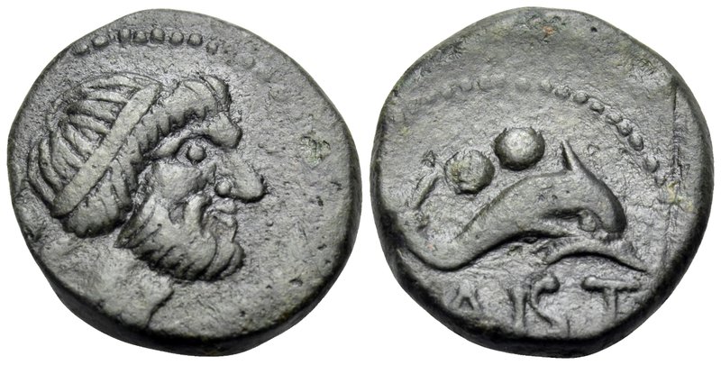 LUCANIA. Paestum (Poseidonia). period of the Second Punic War, 218-201 BC. Semun...