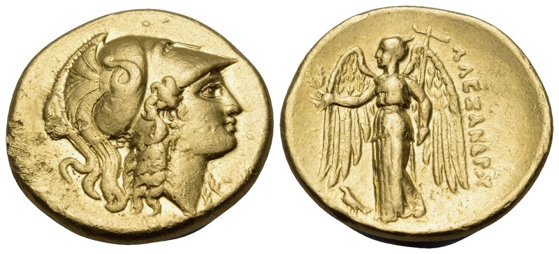 KINGS OF MACEDON. Alexander III ‘the Great’, 336-323 BC. Stater (Gold, 20 mm, 8....