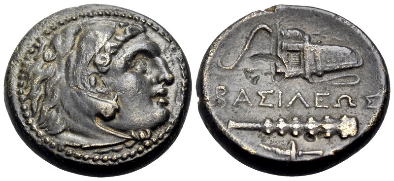 KINGS OF MACEDON. Alexander III ‘the Great’, 336-323 BC. Hemiobol (Bronze, 19 mm...