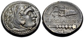 KINGS OF MACEDON. Alexander III ‘the Great’, 336-323 BC. Hemiobol (Bronze, 19 mm, 6.57 g, 3 h), uncertain mint in Asia Minor, c. 323-310. Head of Hera...