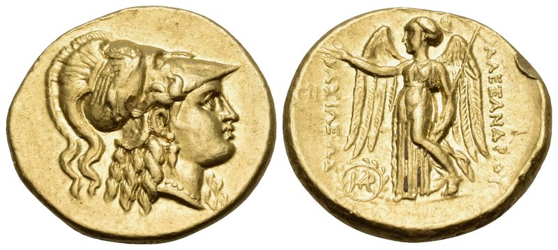 KINGS OF MACEDON. Alexander III ‘the Great’, 336-323 BC. Stater (Gold, 18 mm, 8....