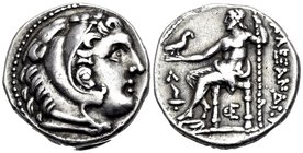 KINGS OF MACEDON. Alexander III ‘the Great’, 336-323 BC. Tetradrachm (Silver, 26 mm, 16.94 g, 7 h), struck under Kassander, Amphipolis, circa 307-297....
