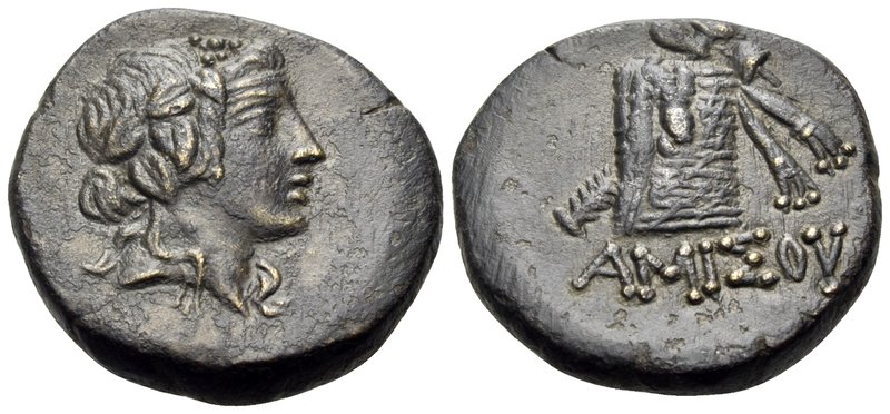 PONTOS. Amisos. Time of Mithradates VI Eupator, circa 85-65 BC. (Bronze, 21 mm, ...