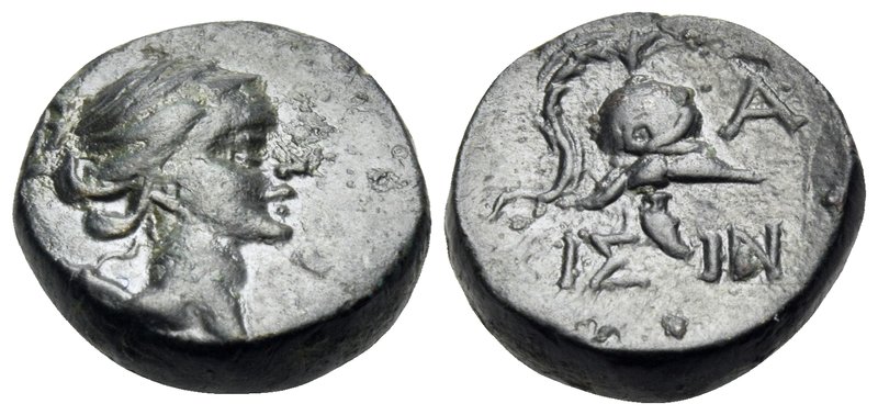 KINGS OF PAPHLAGONIA. Time of Amyntas?, 36-25 BC. (Bronze, 14 mm, 4.08 g, 12 h),...