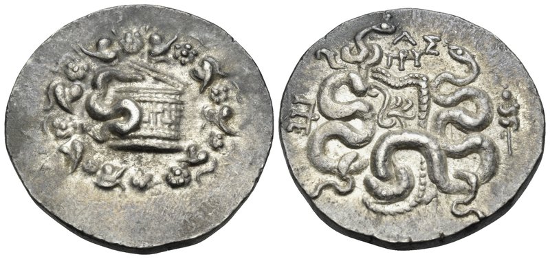 MYSIA. Pergamon. Circa 166-67 BC. Cistophoric Tetradrachm (Silver, 27 mm, 12.57 ...