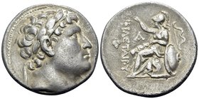 KINGS OF PERGAMON. Eumenes I, 263-241 BC. Tetradrachm (Silver, 29 mm, 16.73 g, 1 h), in the name and with the portrait of Philetairos, founder of the ...