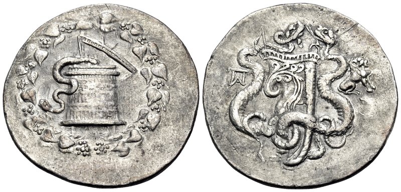 PHRYGIA. Apameia. Circa 166-160 BC. Cistophoric Tetradrachm (Silver, 31 mm, 12.6...