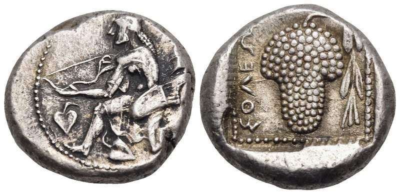 CILICIA. Soloi. Circa 440-410 BC. Stater (Silver, 20 mm, 10.69 g, 7 h). Amazon, ...