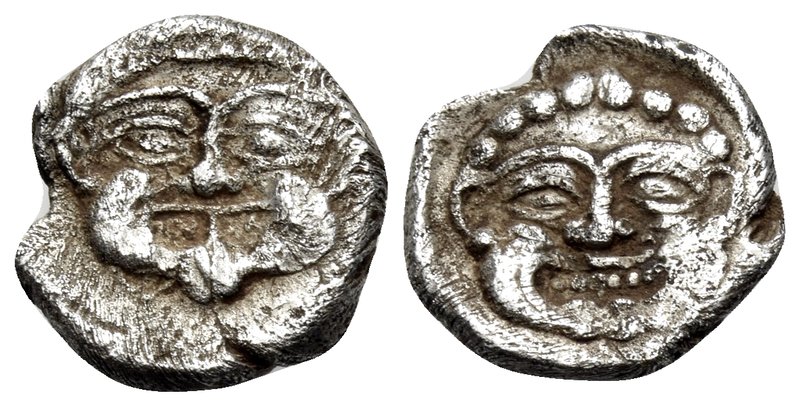 ASIA MINOR. Uncertain. Circa 5th century BC. Obol (Silver, 10 mm, 0.83 g, 3 h), ...