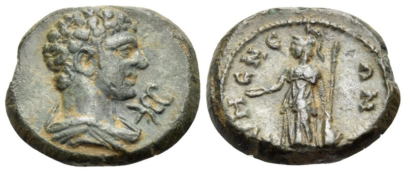 PHRYGIA. Eumeneia. Pseudo-autonomous issue, 180-218. Assarion (Bronze, 15 mm, 2....