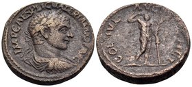 SYRIA, Coele-Syria. Heliopolis. Valerian II, Caesar, 256-258. (Bronze, 26 mm, 16.51 g, 5 h). IMP CAES P LIC VALERIANVS P F AVG Laureate, draped and cu...