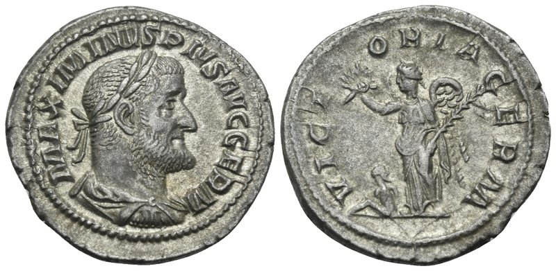 Maximinus I, 235-238. Denarius (Silver, 20.5 mm, 3.02 g, 12 h), Rome, 236-238. M...