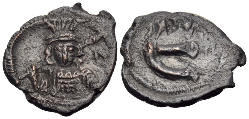 Constantine IV Pogonatus, 668-685. Pentanummium (Copper, 21 mm, 2.86 g, 7 h), Co...