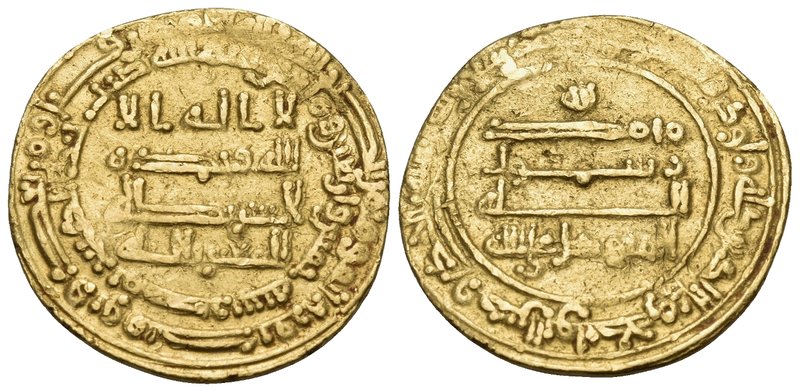 ISLAMIC, 'Abbasid Caliphate. Al-Mutawakkil, AH 232-247 / AD 847-861. Dinar (Gold...