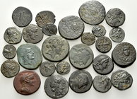 PONTOS. Amisos. Circa 2nd-1st Century BC. (Bronze, 101.00 g). A lot of Twenty-six (26) small to medium bronzes of various types. All patinated. Fine -...