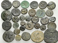 GREEK. Circa 2nd-1st Century BC. (Bronze, 115.00 g). Lot of Thirty-two (32) Greek bronzes from various mints in Asia Minor, such as Sardes, Pergamon, ...