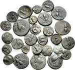 GREEK. Civic issues from Troas, Aeolis and Ionia. Circa 4th -1st Century BC. (Bronze, 41.82 g). A fine lot of Twenty Eight (28) Bronze, mainly civic, ...