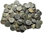 KINGS OF ARMENIA. Circa 2nd- 1st century BC. (Bronze, 269.00 g). A large lot containing Eighty Seven (87) Armenian bronze coins, mainly from Tigranes ...