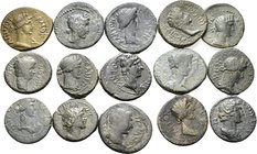 ROMAN PROVINCIAL. Asia Minor. Circa 1st Century AD. (Bronze, 47.91 g). Lot of Fifteen (15) Roman Provincial Bronze Coins, from the Asia Minor region, ...