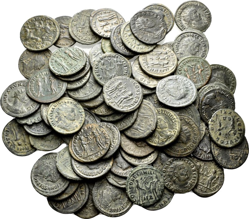 ROMAN IMPERIAL. Second half of 3rd Century AD. (Billon, 251.00 g). Lot of Sevent...