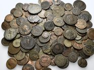 ROMAN IMPERIAL. Circa 3rd-5th Century AD. (Bronze, 560.00 g). A lot of One Hundred and Fifty Six (156) bronzes from the later Roman period, including ...