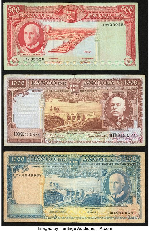 World (Angola and Yugoslavia) Group Lot of 7 Examples Fine-Very Fine. 

HID09801...