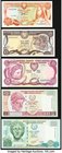 Cyprus Central Bank of Cyprus 50 Cents 1.11.1989 Pick 52; 1 Pound 1.4.1987 Pick 53a; 5 Pounds 1.9.1995 Pick 54b; 5; 10 Pounds 1.2.1997 Pick 58; 59 Cho...