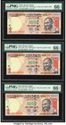 India Reserve Bank of India 1000 Rupees 2013 Pick 107h Three Consecutive Examples PMG Gem Uncirculated 66 EPQ. 

HID09801242017