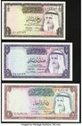 Kuwait Central Bank of Kuwait 1/4; 1/2; 1 Dinar L. 1968 Pick 6a; 7a; 8a Choice Crisp Uncirculated. 

HID09801242017