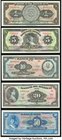 Nine Different Denominations Issued During the 1970s by the Banco De Mexico. Crisp Uncirculated or Better. 

HID09801242017
