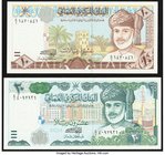 Oman Central Bank of Oman 10; 20 Rials 1995/AH1416 Pick 36; 37 Choice Crisp Uncirculated. 

HID09801242017