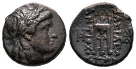 Seleukid Kingdom. Antioco I Soter. AE 18. 280-261 a.C. (Gc-6879). Ae. 4,59 g. Almost VF. Est...25,00.