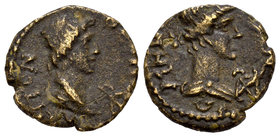 Mysia. Pergamon. AE 16. 40-60 d.C. Ae. 2,49 g. Almost VF. Est...15,00.