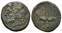 Sicily. Syracuse. AE 20. 275-215 a.C. Hieron II. (Gc-1223). Ae. 6,16 g. F. Est...20,00.