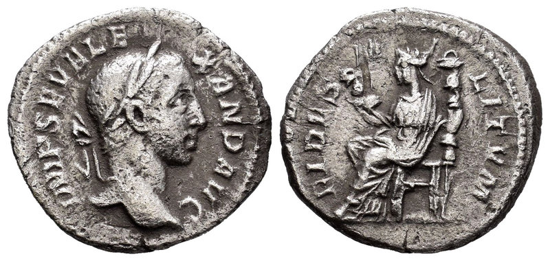 Severus Alexander. Denario. 231 d.C. Rome. (Spink-7863). (Seaby-51 variante). Re...