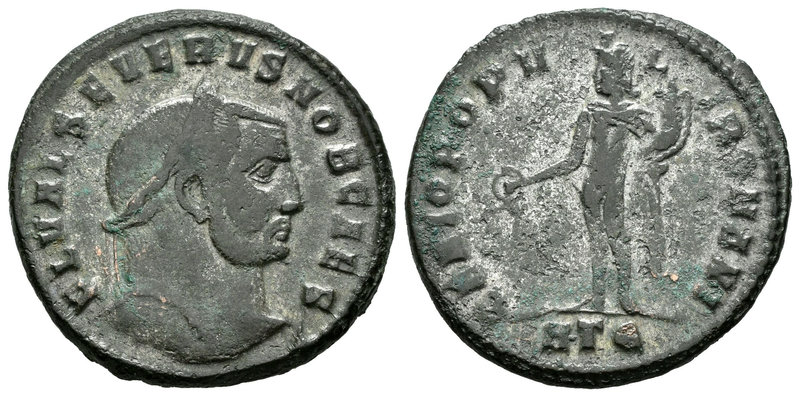 Severus II. Follis. 306-307 d.C. Heraclea. (Spink-14673). Anv.: IMP C FLA VAL SE...