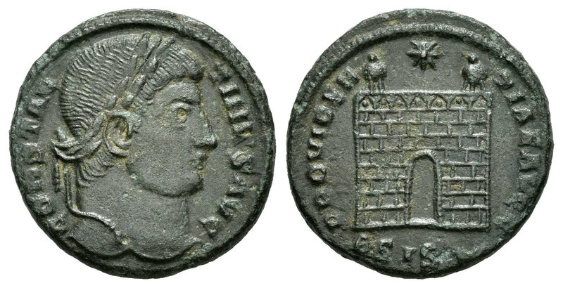 Constantinus I. Follis. 311-337 d.C. Siscia. (Spink-16264). Ae. 3,11 g. Choice V...