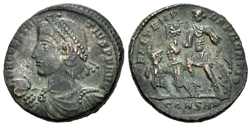 Constantius II. Centenional. 348-351 d.C. Constantinople. (Spink-18231). Rev.: F...