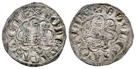 Kingdom of Castille and Leon. Alfonso X (1252-1284). Novén. Sevilla. (Bautista-400). Ve. 0,83 g. S con punto bajo el castillo. Choice VF. Est...25,00....