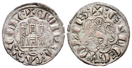 Kingdom of Castille and Leon. Alfonso X (1252-1284). Novén. Toledo. (Bautista-401). Ve. 0,78 g. T debajo del castillo. Almost XF. Est...25,00.