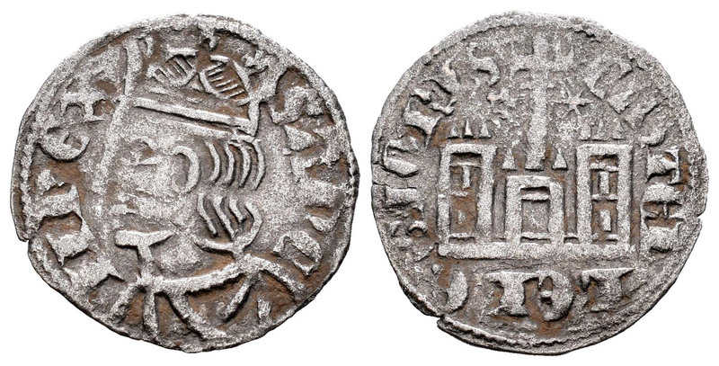 Kingdom of Castille and Leon. Sancho IV (1284-1295). Cornado. (Bautista-436 vari...