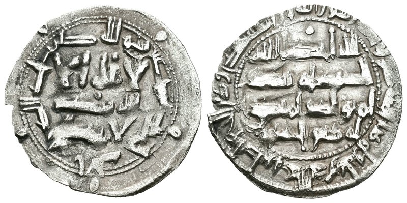 Independent Emirate. Al Hakam I. Dirhem. 200 H. Al Andalus. Ag. 249,00 g. Punto ...