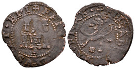 Catholic Kings (1474-1504). 2 maravedís. Coruña. (Cal-549). (Rs-151). Ae. 3,19 g. Choice F. Est...15,00.