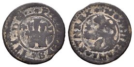 Philip III (1598-1621). 2 maravedís. 1603. Segovia. (Jarabo-Sanahuja-no cita esta variante). Ae. 1,44 g. Con ceca y valor en anverso. Choice F. Est......