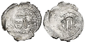 Charles II (1665-1700). Dieciocheno. 1684. Valencia. (Cal-771). Ag. 1,99 g. It retains some luster. Choice VF. Est...30,00.